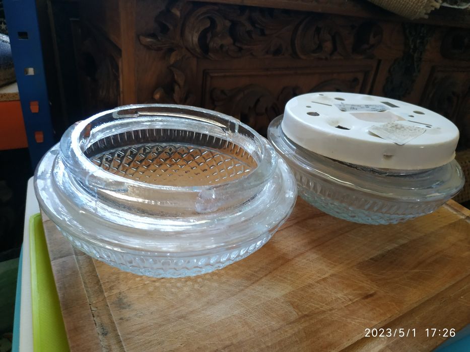 Vintage Ceiling Lamp Glass Shades