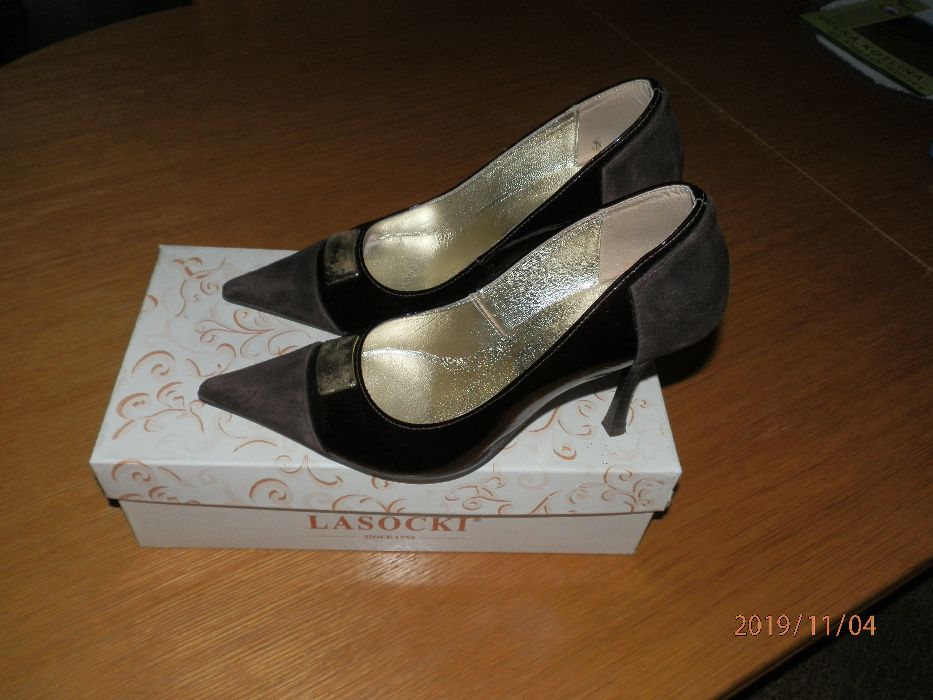 Buty czółenka szpilki od Lasockiego