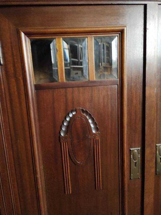 Witryna witrynka kredens drewniana antyk stylowy elegancki FV DOWÓZ