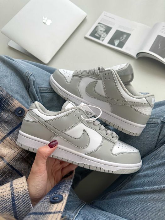 Кросівки Nike Dunk SB Low Retro Grey (36-45) Найк Данки жіночі сірі