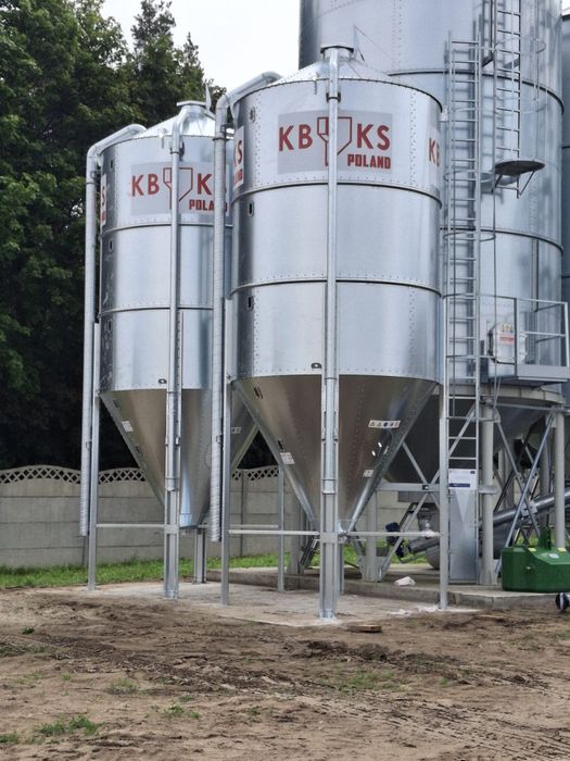Silos paszowy kslp 230 8ton kbks poland