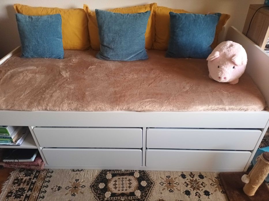 Cama IKEA Slakt com colchão