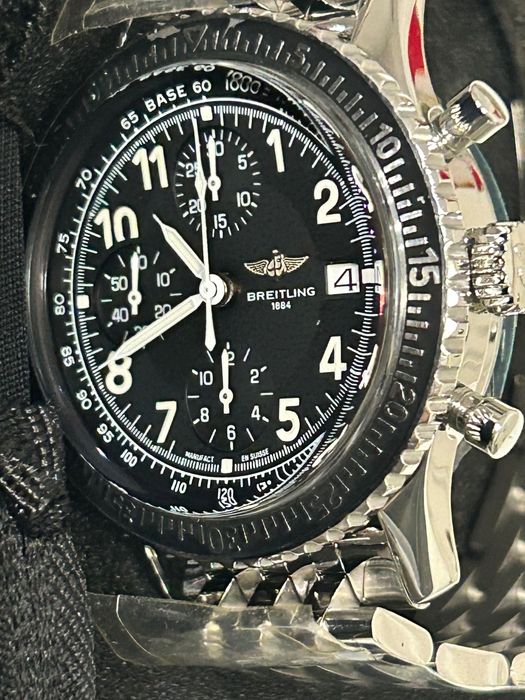 Breitling Aviastar Navitimer A13024 zegarek męski elegancki z nowymi elementami po serwisie
