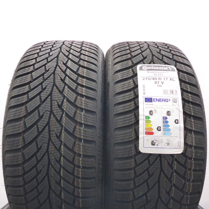 Opony 215/40/17 Continental 215/40R17 87V XL Zimowe 2022 Nieużywane