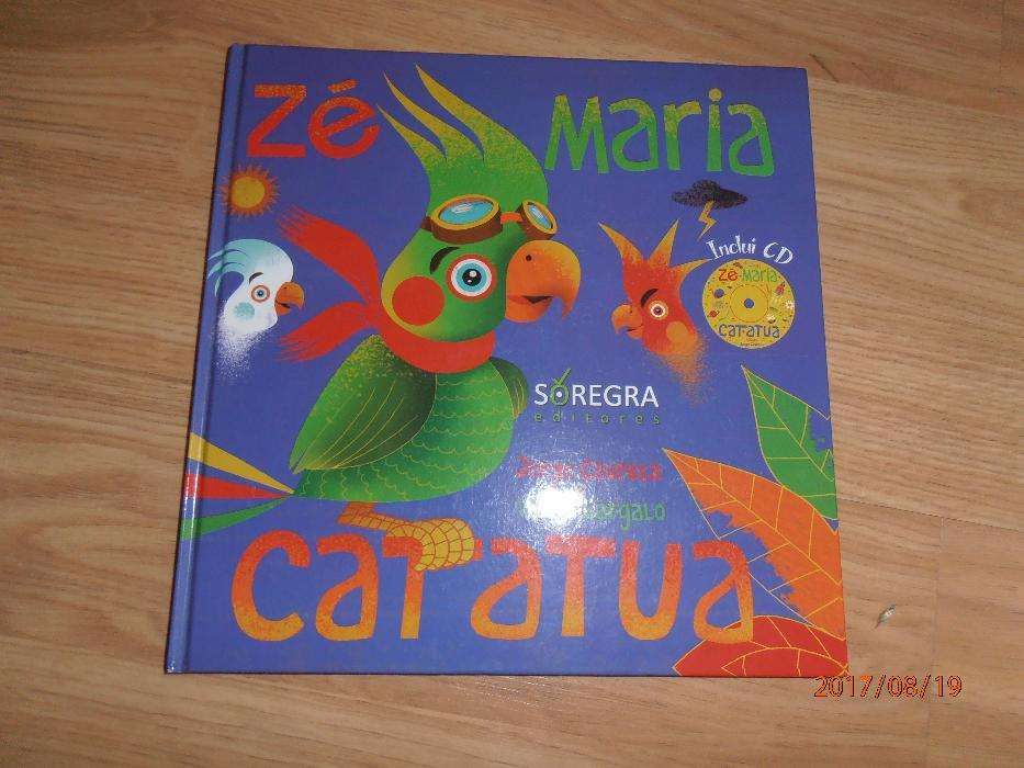 Livro Zé Maria Catatua Novo+CD (Plano Nacional Leitura)