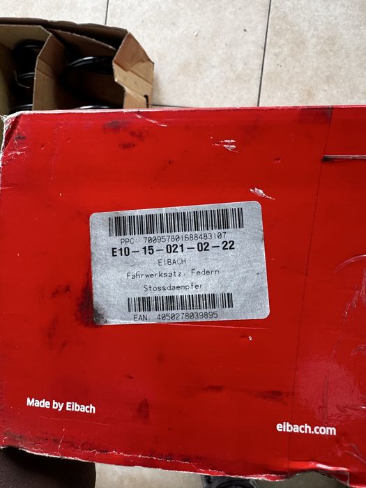 Molas Desportivas Eibach Pro-Kit