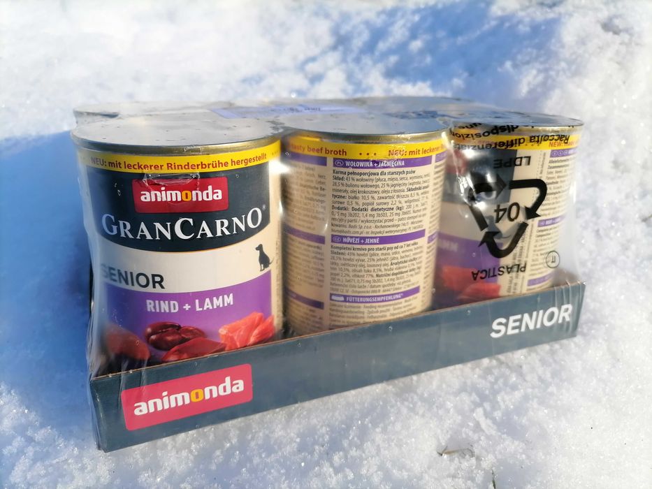 animonda GranCarno Original Senior, Pakiet 6 x 400 g
