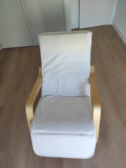 Cadeira de Balanço Reclinável com Apoio de Pés – Muito Confortavel!