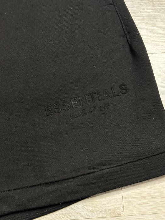 Шорти Essentials Fear of God | Чорні шорти FOG