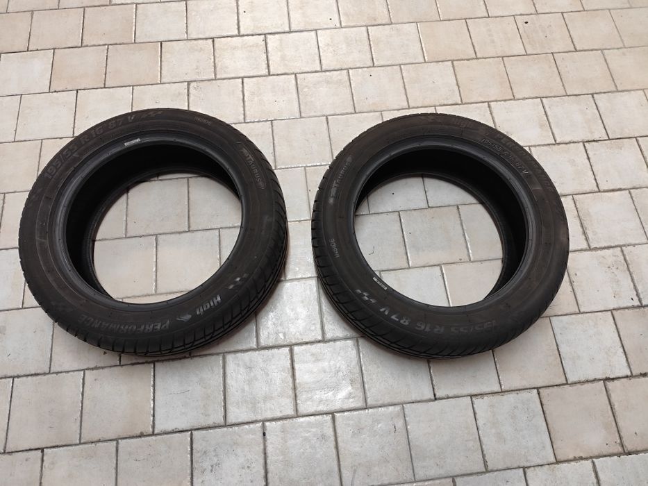 Dois pneus 195/55R16 87v Taurus semi novos