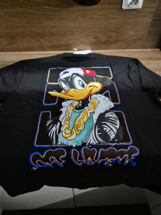 T-shirt Off White roz L premium.