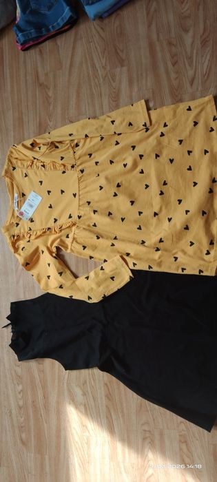 Sprzedam zestaw ubrań dla dziewczynki 140cm