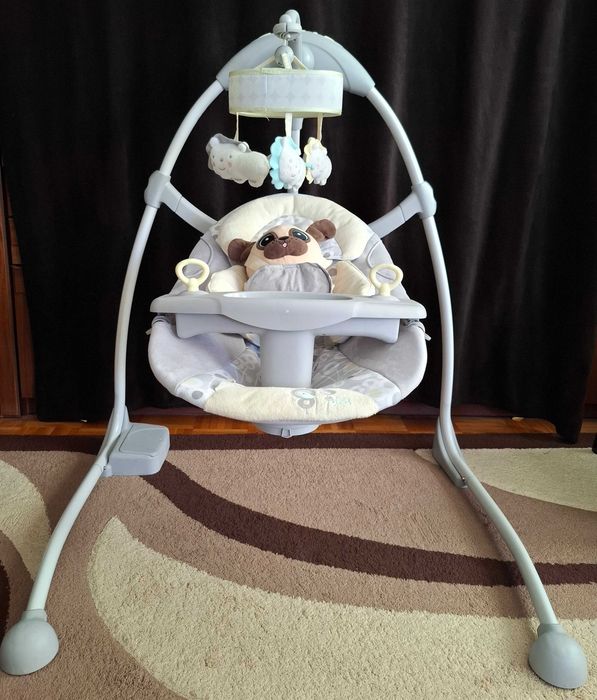 Bright Starts Ingenuity - huśtawka leżaczek bujaczek na baterie