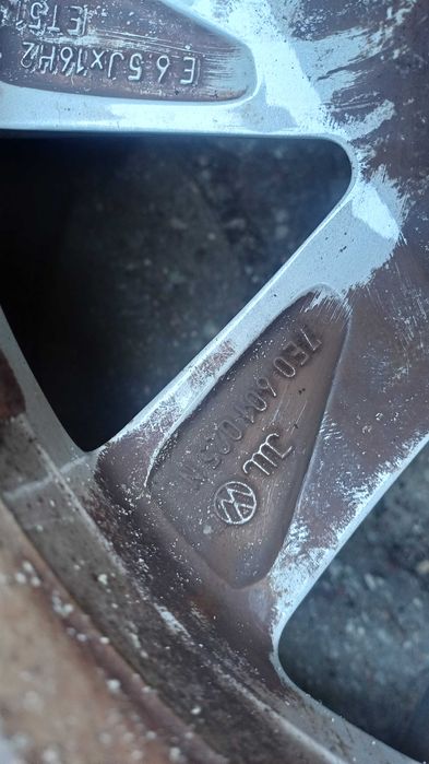 Felga aluminiowa Vw Transporter T5 T6 T7 Crafter 2 Man TGE 5x120 16"