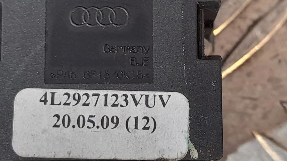 BOTÃO COMUTADOR LUZ LUZES AUDI A6 C6 4L2927123VUV 4L2927123V
