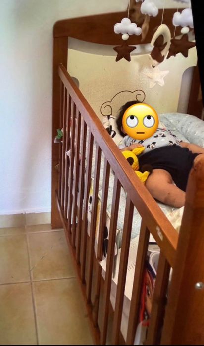 Berço de criança até 5 anos