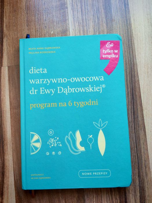 Książka "dieta warzywno-owoowa dr Ewy Dąbrowskiej"