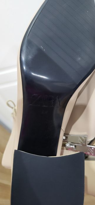 Botki Zara 39 skóra naturalna