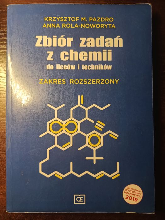 Zbiór zadań z chemii Pazdro Zakres rozszerzony