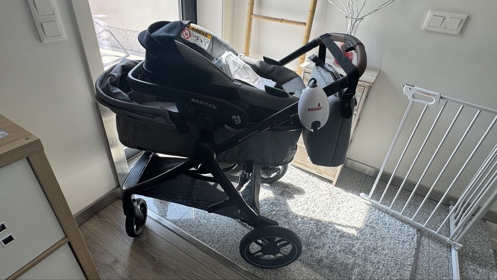 Carrinho de bebé maxi-cosi zelia s trio isofix base 360