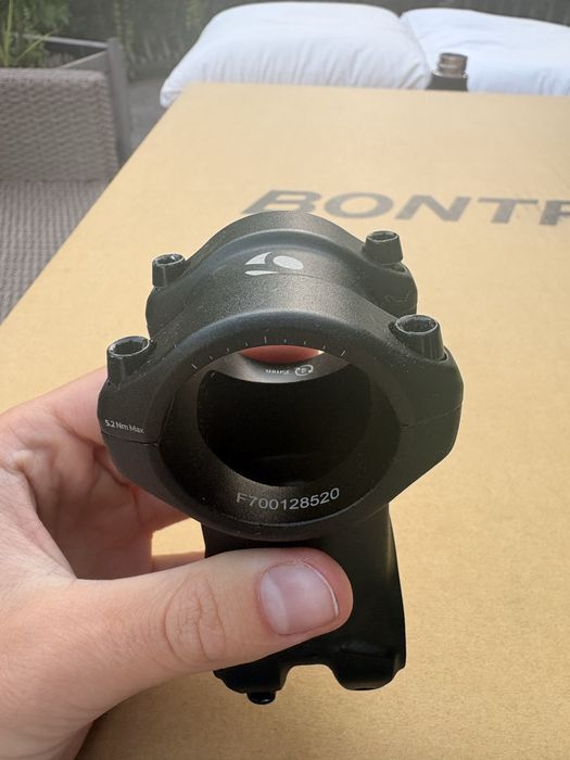 Mostek Bontrager Line 35 60 mm 0° MTB 35 mm czarny
