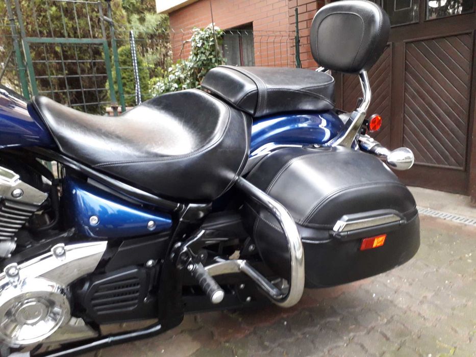 xvs 1300 midnight star tourer gmool tył