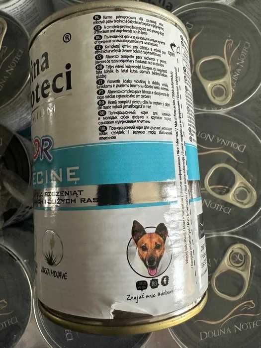 Dolina Noteci Premium Junior mokra karma dla psa jagnięcina 12x400G