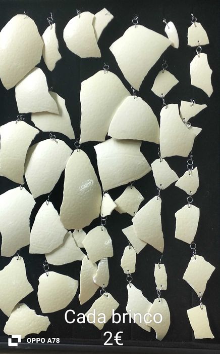 Bijuteria  em casca de ovo