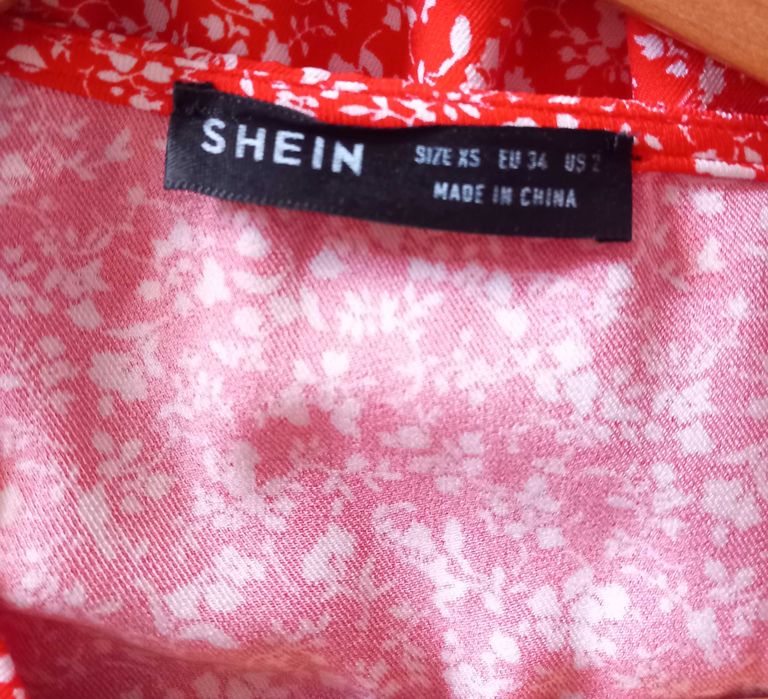 Vestido leve Shein
