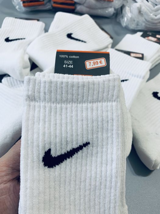 Зимние высокие теплые махровые спортивные термоноски Nike/Найк 12пар