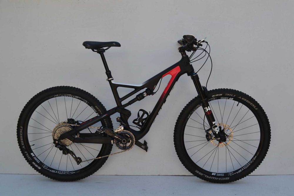 MTB Bixs Mariposa chamois full carbon 2x11 XT rama 17'' koła 27,5' bdb