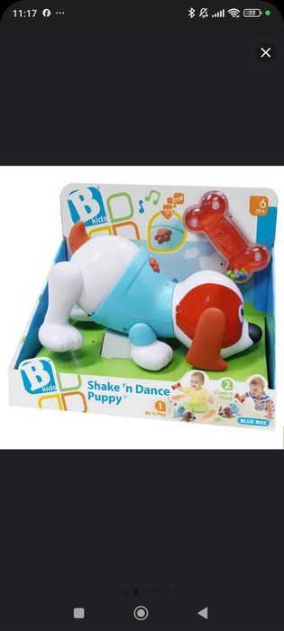 Cãozinho Shake 'N Dance da marca B-Kids.