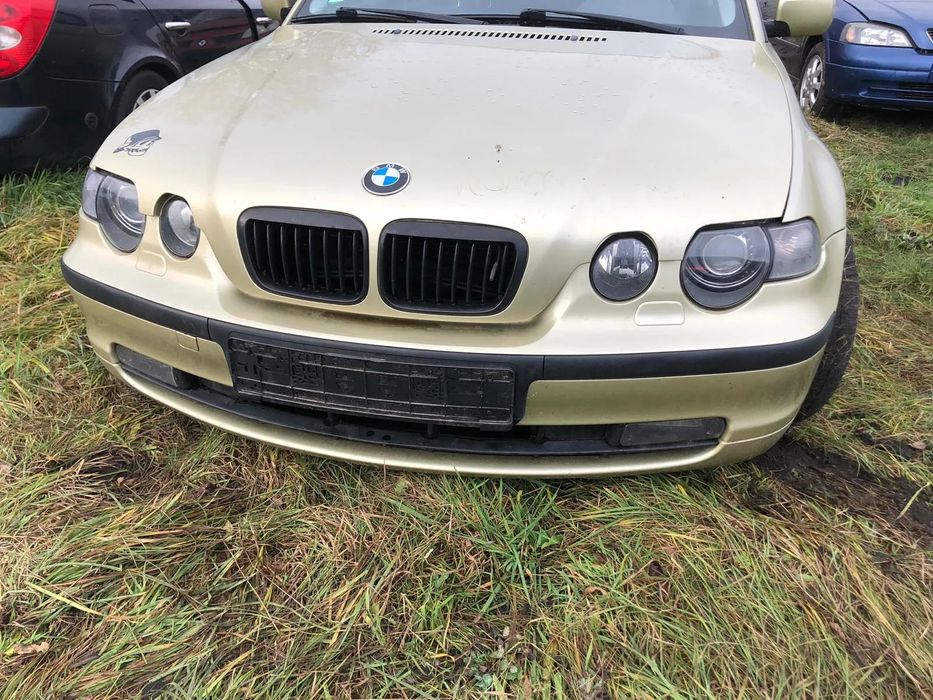 BMW E46 MASKA złota piestaziengruen COMPACT COMPAKT