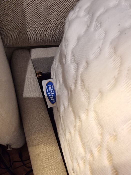 Cama super King Size c estrado + colchão vicoelástico