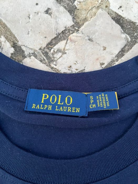 T-shirt Ralph Lauren azul marinho