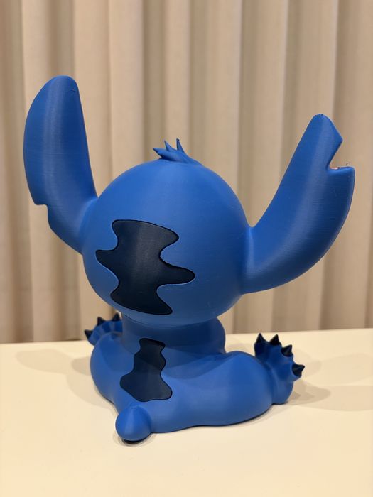 Stitch & Angel em impressão 3D