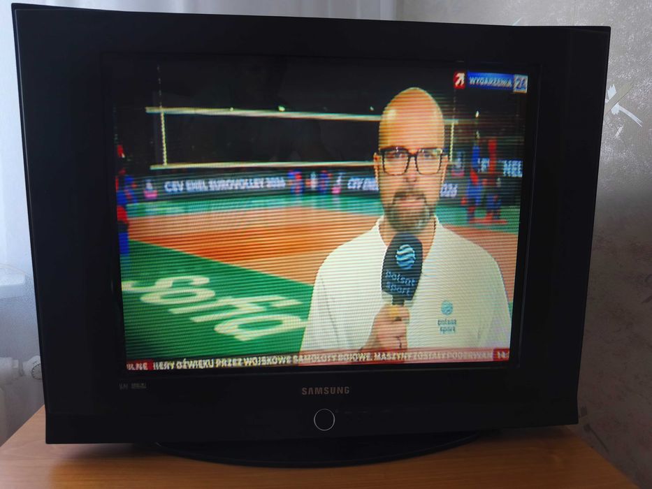 Telewizor działający
