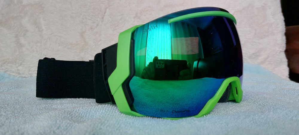 Гірськолижна лижна маска окуляри SMITH I/O7 + лінза