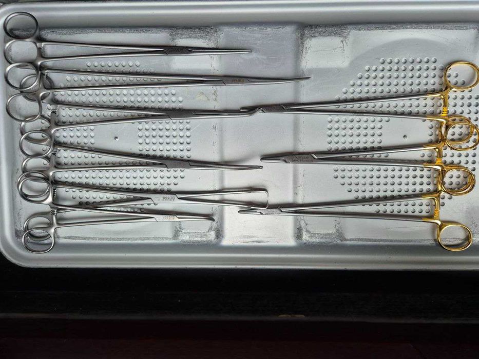 Зажимы, иглодержатели, десектора, (многоразовый) Aesculap, Wolf,