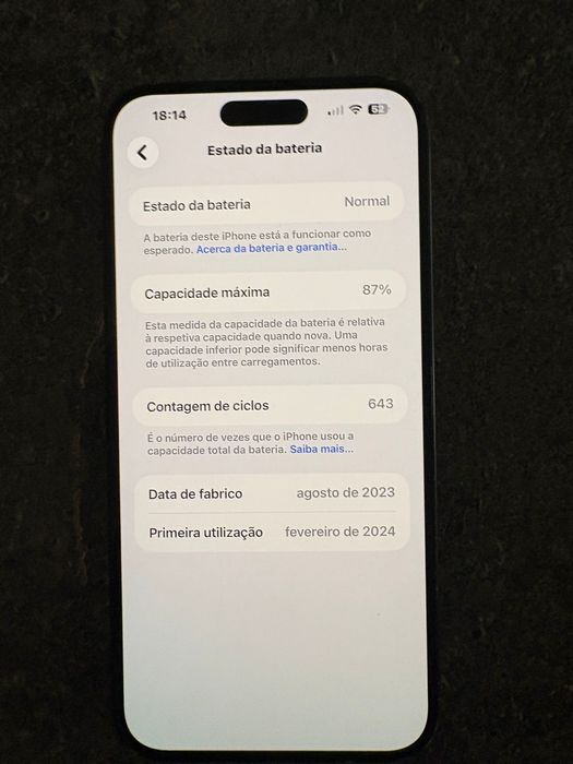 iPhone 15 plus bom estado