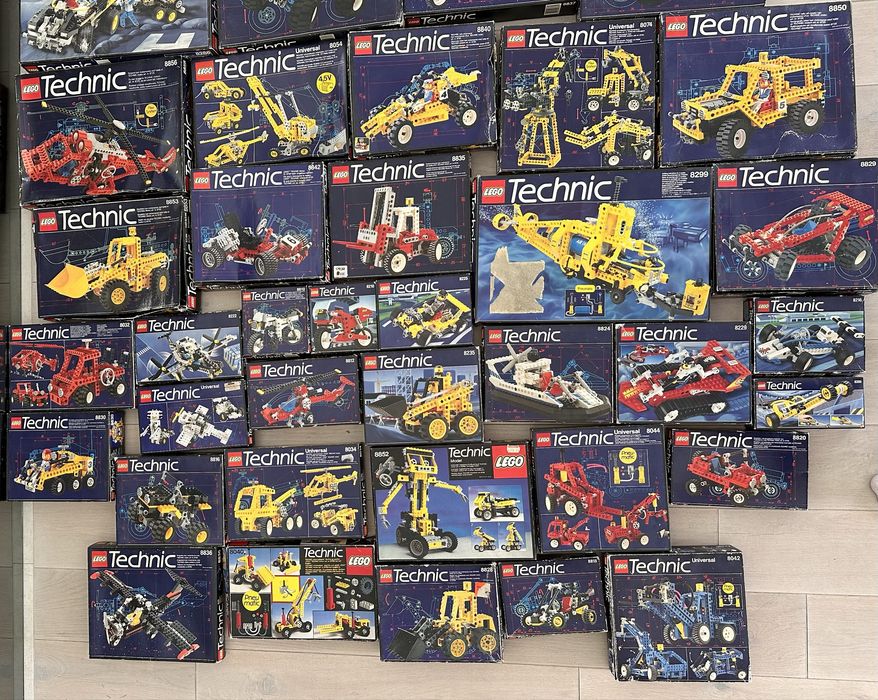 LEGO Technic 8868 8485 8043 8040 8277 kolekcja 47zestawów vintage  + gratisy