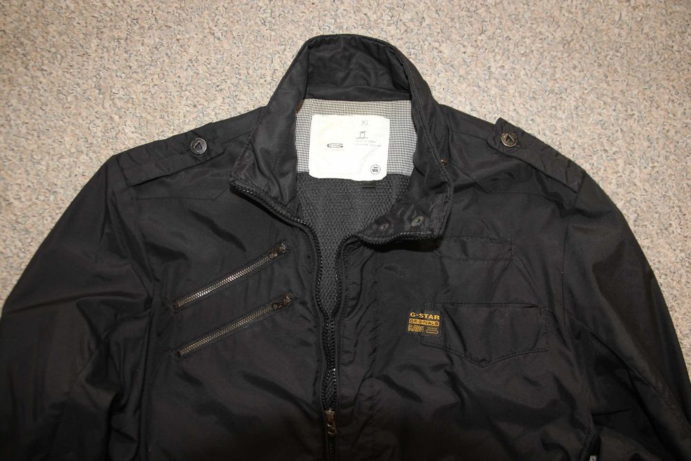 Куртка  G-Star Raw DEAN Overshirt l/s чёрного цвета размер l/xl