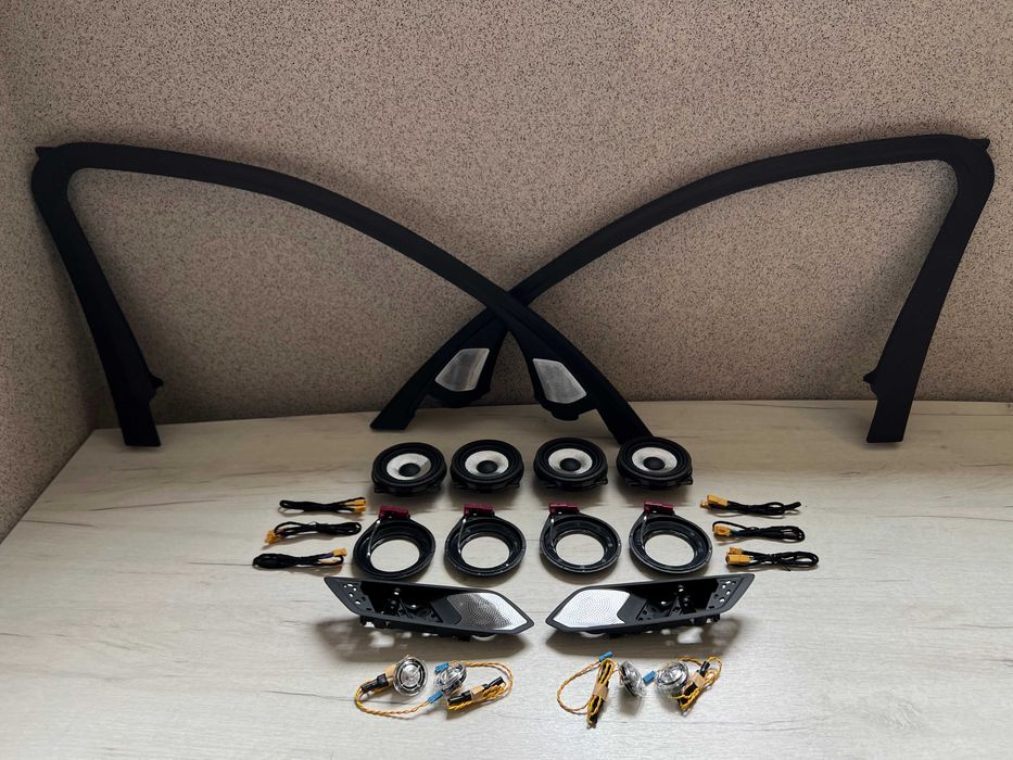 Bowers Wilkins аудио bmw g20 Динамики Сетки декор салона бавер бмв г20