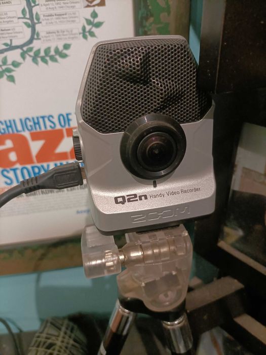 Zoom Q2n gravador audio/video