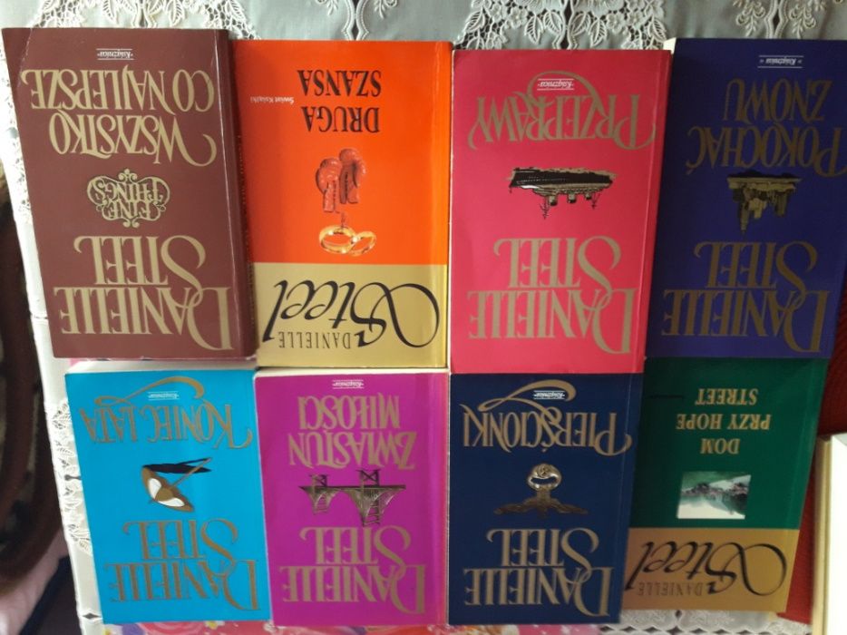 Książki Danielle Steel i inne