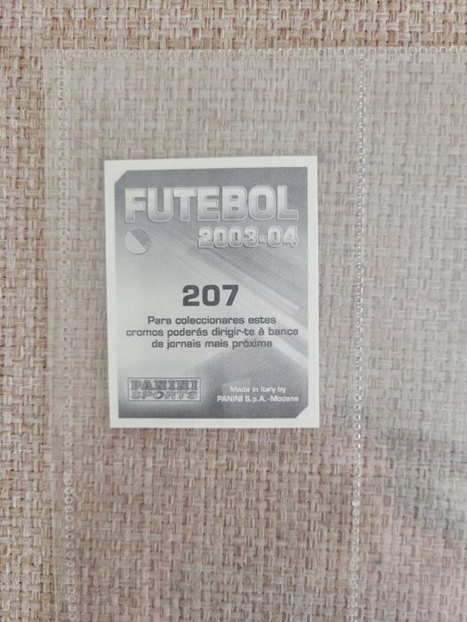 Cromo Raro – Pepe no Marítimo – Panini Futebol 2003-04 (Rookie)