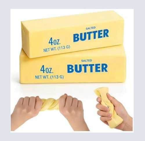 ОПТ/Роздріб Сквіш «Пачка масла» іграшка, Баттер-слайм ButterSquishy Butter Butter Squishy, солоне масло тягучка іграшка-масло для зняття стресу сквіш