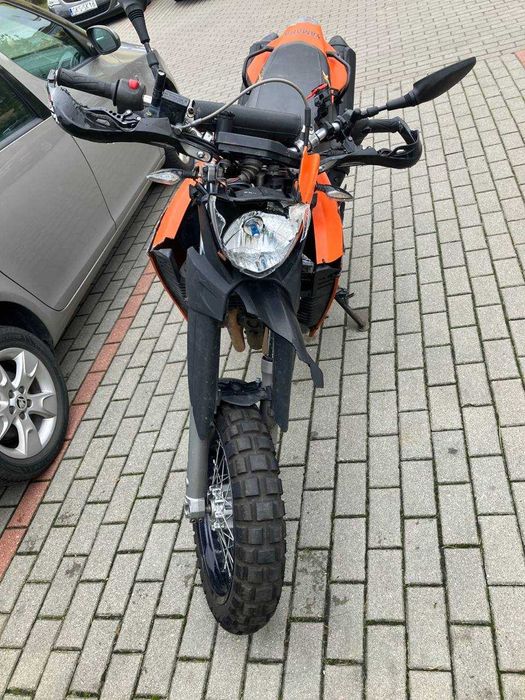 Yamaha XT660X po wypadku