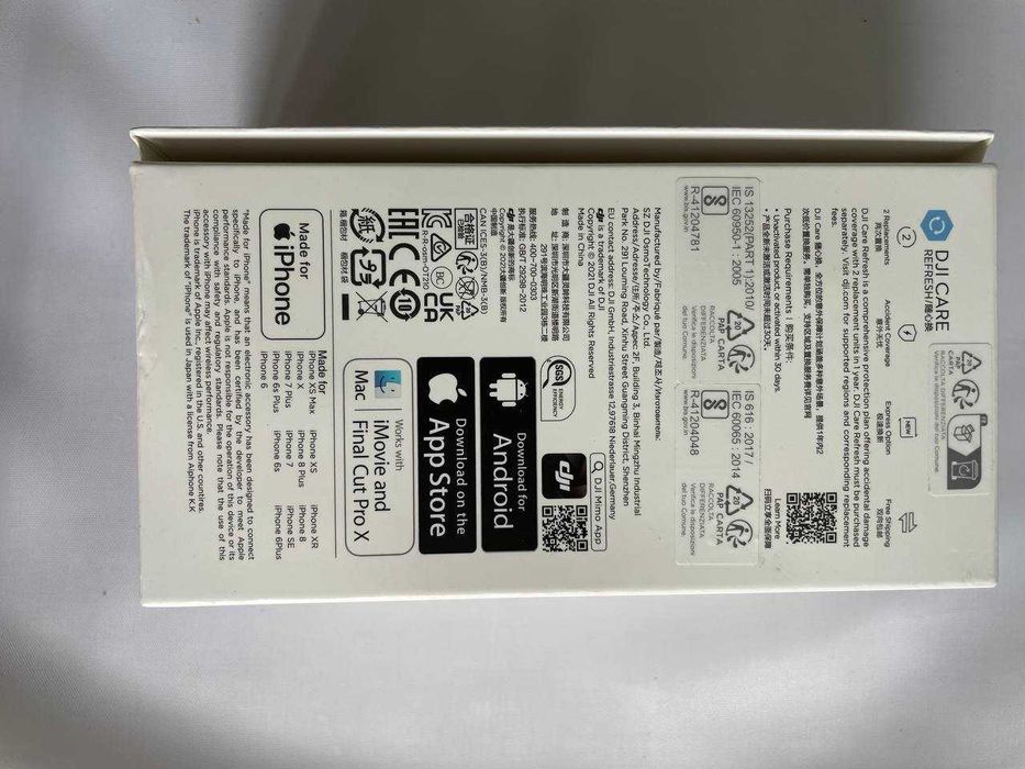 Kieszonkowa kamera do vlogowania DJI 1062