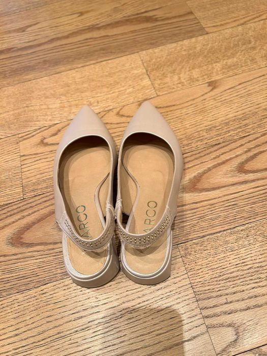 Buty beżowe Marco 37